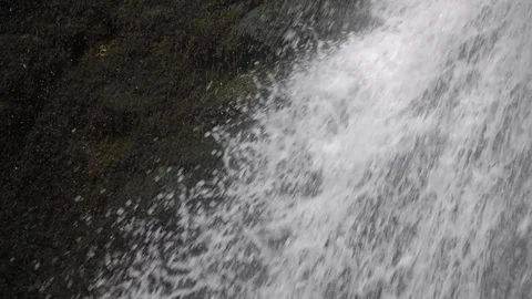 Natural waterfall. 스톡 동영상 98416558