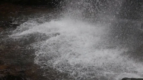 Natural waterfall. 스톡 동영상 98427713