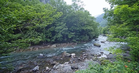 Natural waterfall Video stock 115830340