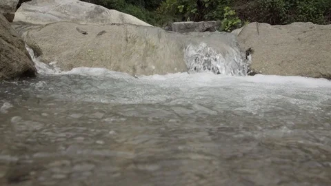 Natural waterfall in Himalayas Stock Footage 110830752