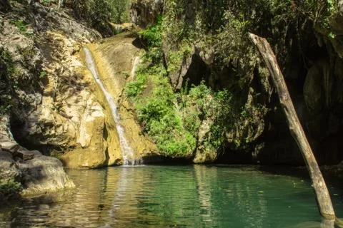 Natural waterfall Stock Photos