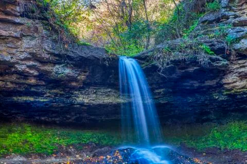 Natural waterfall Stock Photos