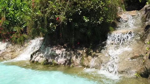 Natural Waterfall with Pool Stock-Footage 232876082