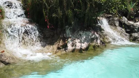 Natural Waterfall with Pool Stock-Footage 232876084