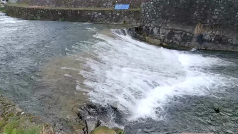 Natural waterfalls Stock Footage 155706405