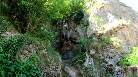 Natural waterfalls Stock Footage 155706506