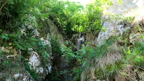 Natural waterfalls Stock Footage 155706529