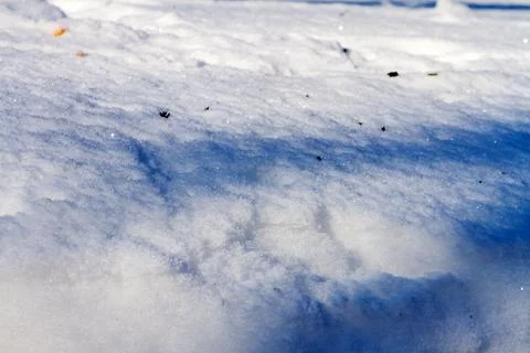 Natural winter backdrop featuring white snow texture Stock Photos