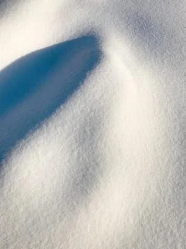 Natural winter background.High angle view of snow texture Stock Photos