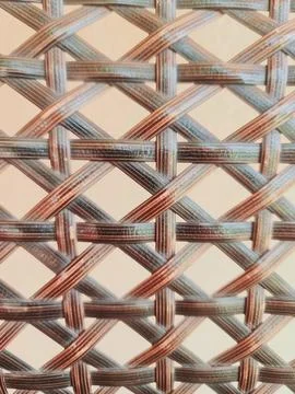Natural Woven Rattan Pattern Background Texture Stock Photos