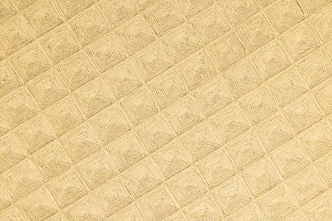 Natural woven texture creating geometric diamond pattern Stock Photos