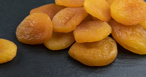 Naturally dried apricots Stock Footage 109255455