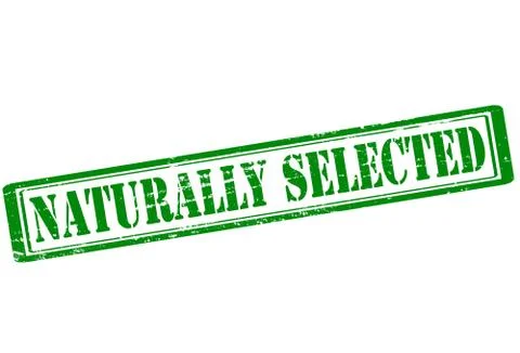 Naturally selected Stock Illustration