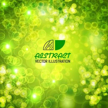 Nature abstract concept. vector illustration Stock Illustration