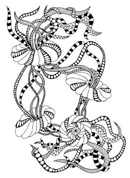 Nature abstract. Vector image. Stock Illustration