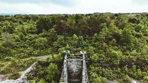 Nature Appears - Split Rock Quarry - Syracuse, NY Stock-Fotos