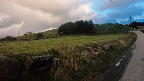 Nature around Stavanger Video stock 127266128