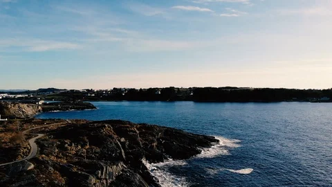 Nature around Stavanger Stock Footage 127369804
