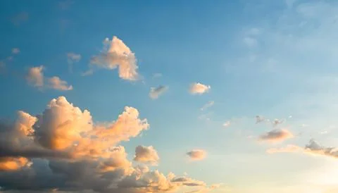 Nature Background Gradient Overlay Orange Sky Evening Sunset Sunrise Фото