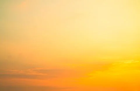 Nature Background Gradient Overlay Orange Sky Evening Sunset Sunrise Фото