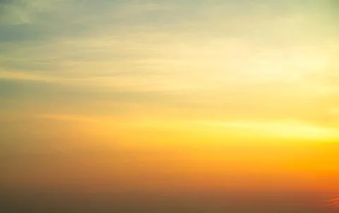 Nature Background Gradient Overlay Orange Sky Evening Sunset Sunrise Stock Photos