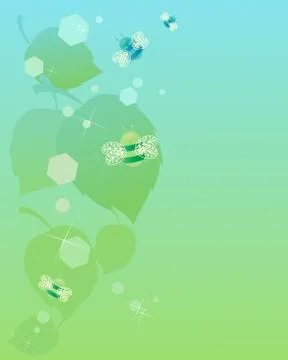 Nature background Stock Illustration