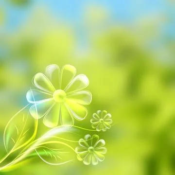 Nature background. Stock Illustration