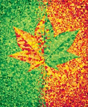 Nature background Stock-Illustration