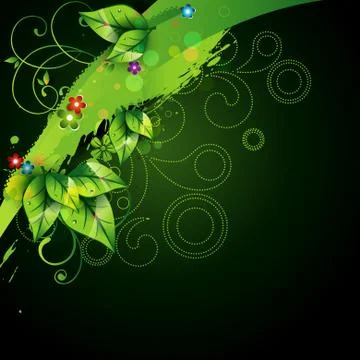 Nature background Stock Illustration