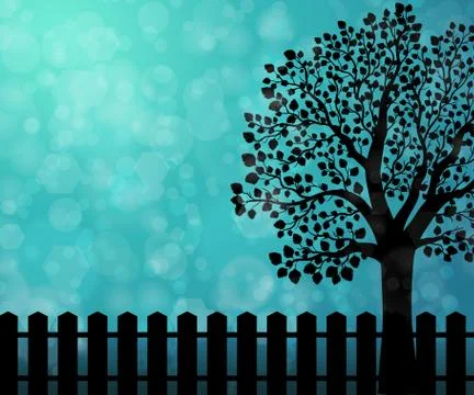 Nature background Stock Illustration