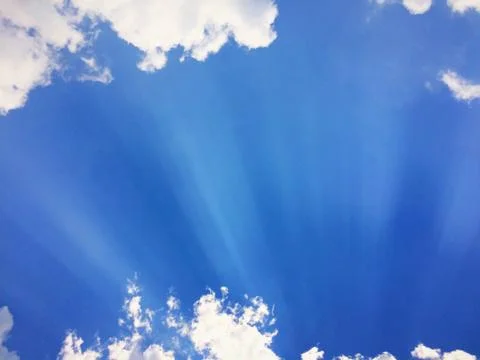 Nature Blue sky cloud background Stock Photos