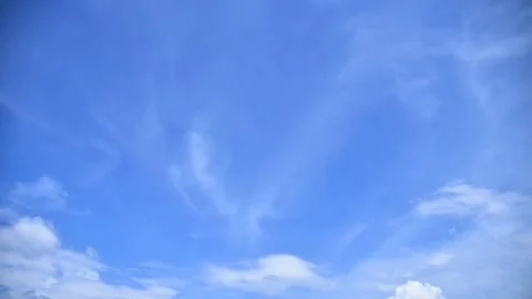 The nature of the blue sky. Stock Footage 83907397