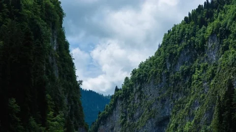 Nature in Caucasus mountain Video stock 65049320