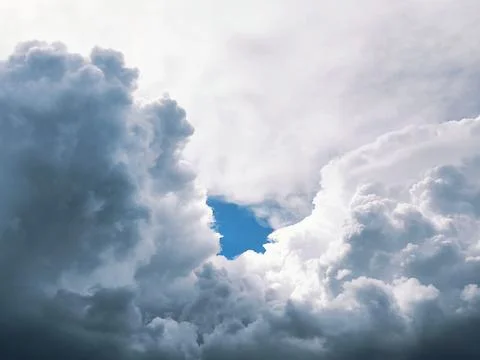 Nature. close-up of clouds in the sky. clouds texture background Photos