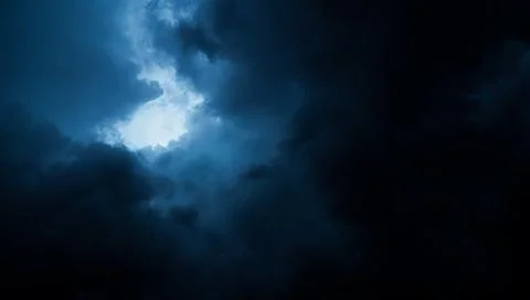 Nature Cloud Storm Sky Dark Rain Lightning Thunder Stoumy Typhoon Nature Stock Photos