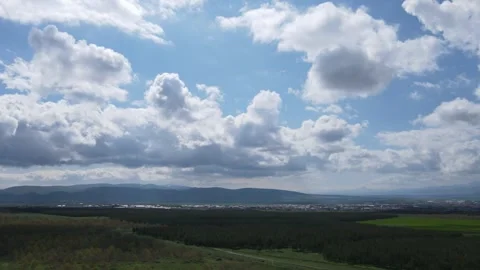 Nature clouds time lapse 스톡 동영상 240764342