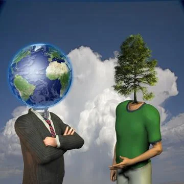 Nature conversation Stock Illustration