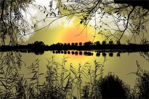 Nature design. Stock Illustration