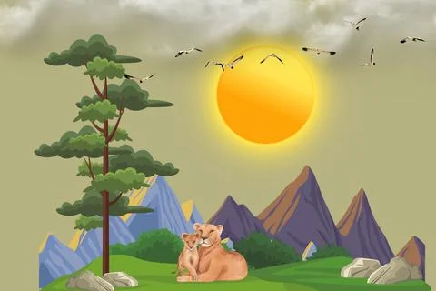 Nature design. Stock Illustration