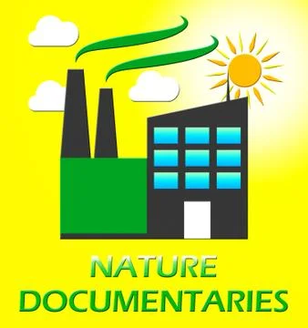 Nature Documentary Represents Environment Video 3d Illustration イラスト素材