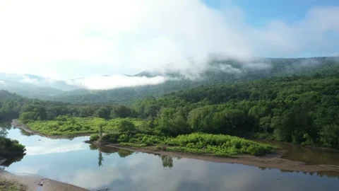 Nature Drone 4K Stock Footage 301702059