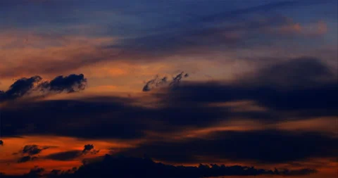 Nature Environment Dark huge cloud sky black stormy cloud Видео 260701347