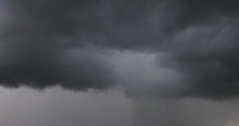 Nature Environment Dark huge cloud sky black stormy Stock Footage 302484413
