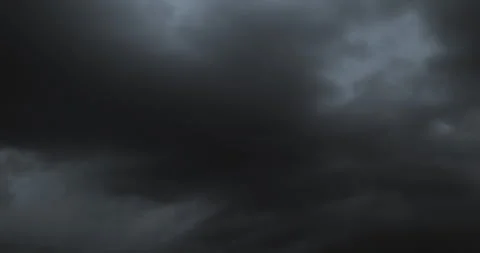 Nature Environment Dark huge cloud sky black stormy Stock Footage 302484841