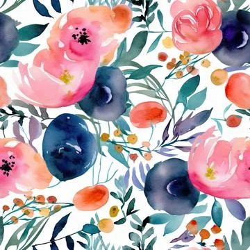 Nature  flower pattern design line, arts. Hand drawn outline design for fab.. Stock Illustration