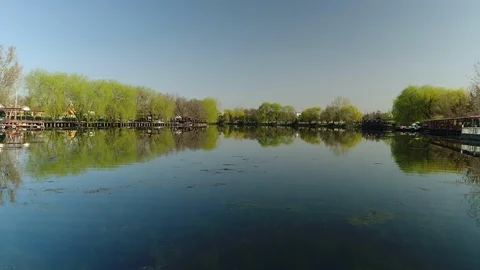 Nature Flying Over River Stock Footage 102091489