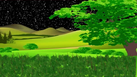 Nature, Green Valley Stock Footage 45957883