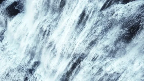 Copyright Free 4K WaterFall Stock Video Footage