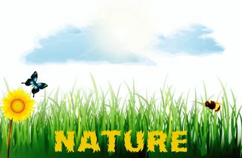Nature illustration Stock Illustration