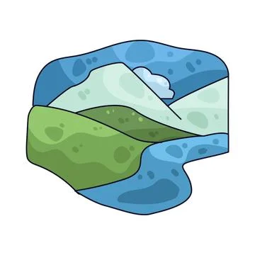 Nature illustration Ilustração Stock